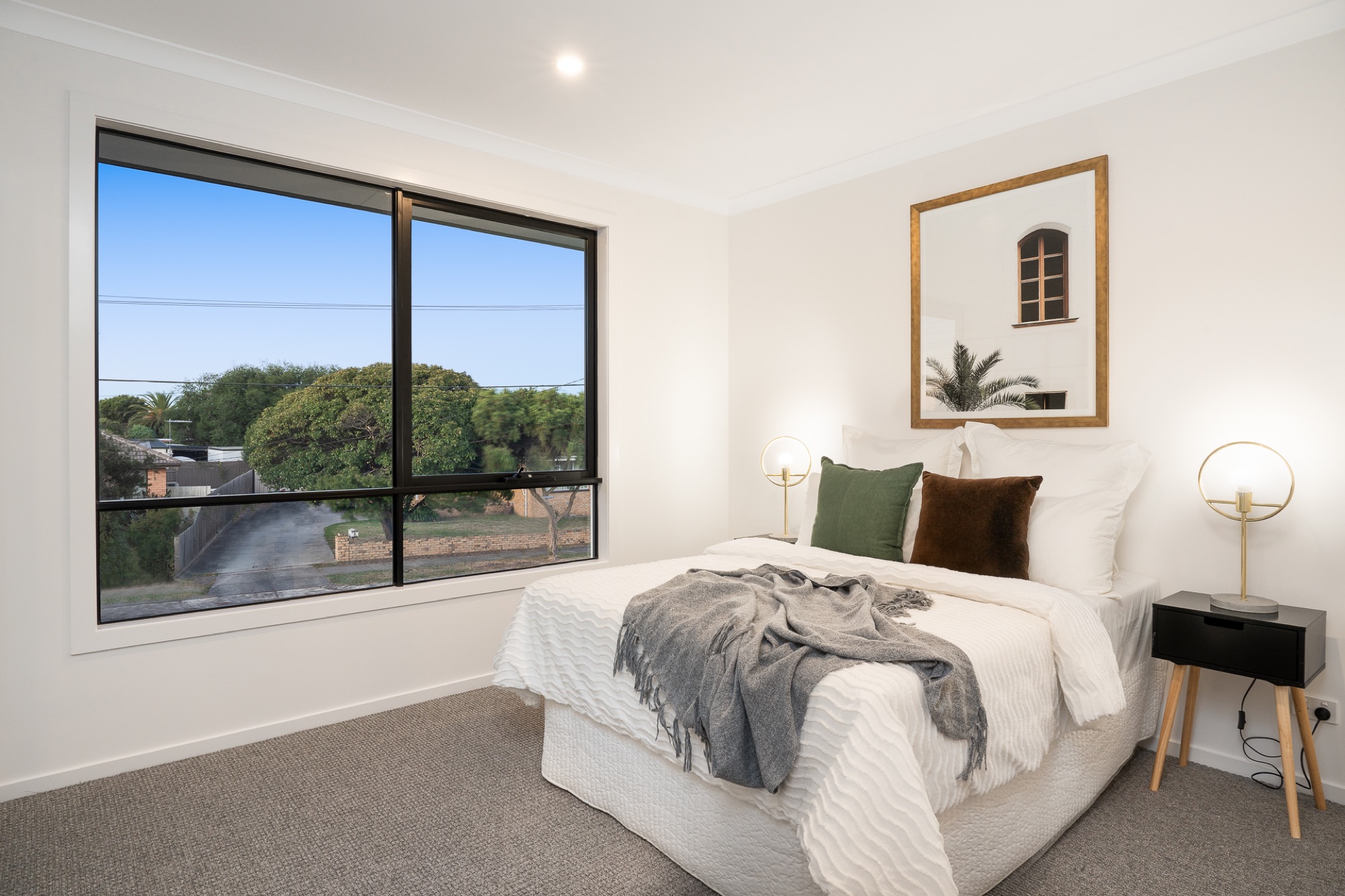 Morris Court interior finish